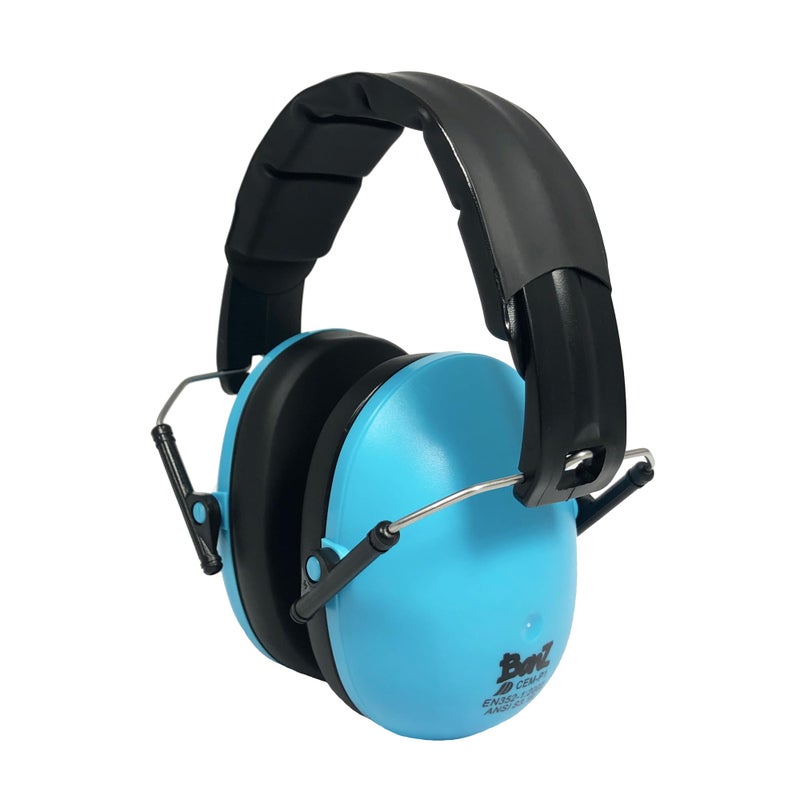 BANZ Kids Headphones - Hearing Protection Earmuffs For Children - ADJUSTABLE headband to fit all ages - Protect Kids Ears - Block Noise - Fireworks - Sporting Events - Concerts - Movies (Blue) - Image 1